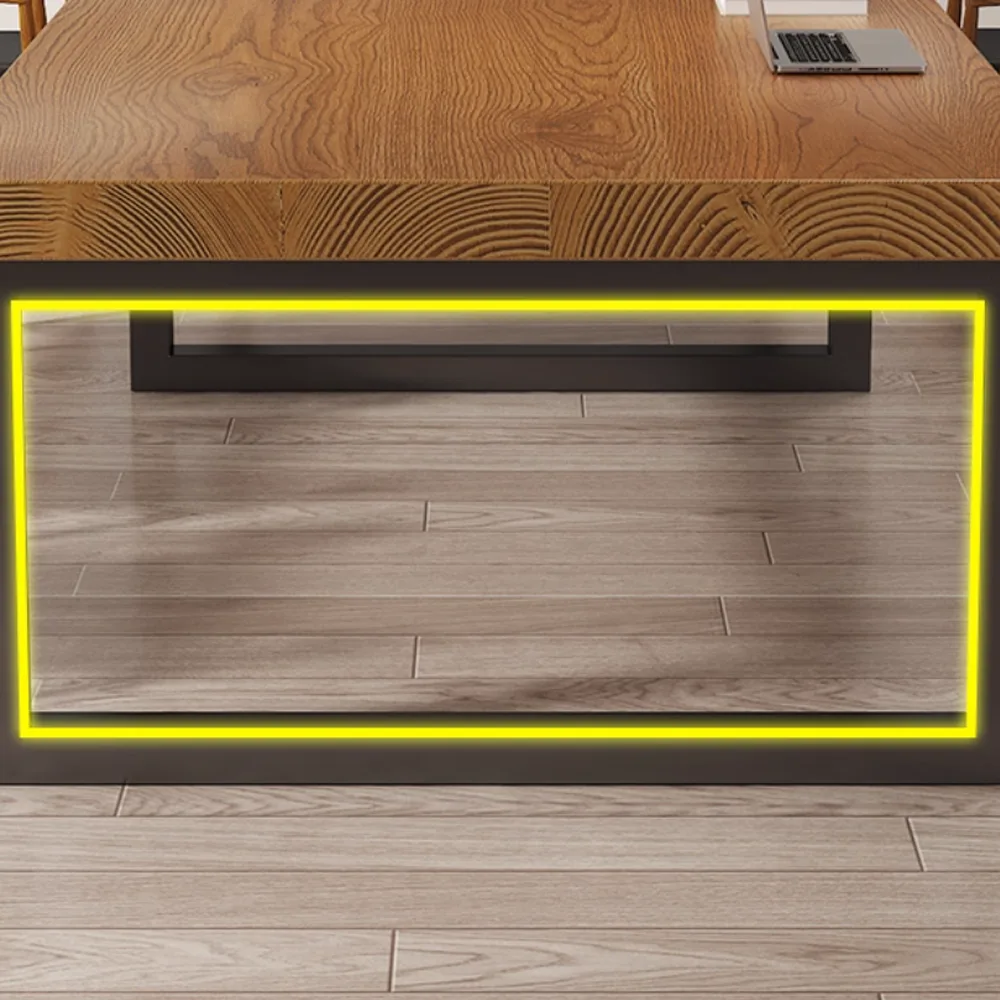 Modern Minimalist Solid Wood Conference Table - image 5