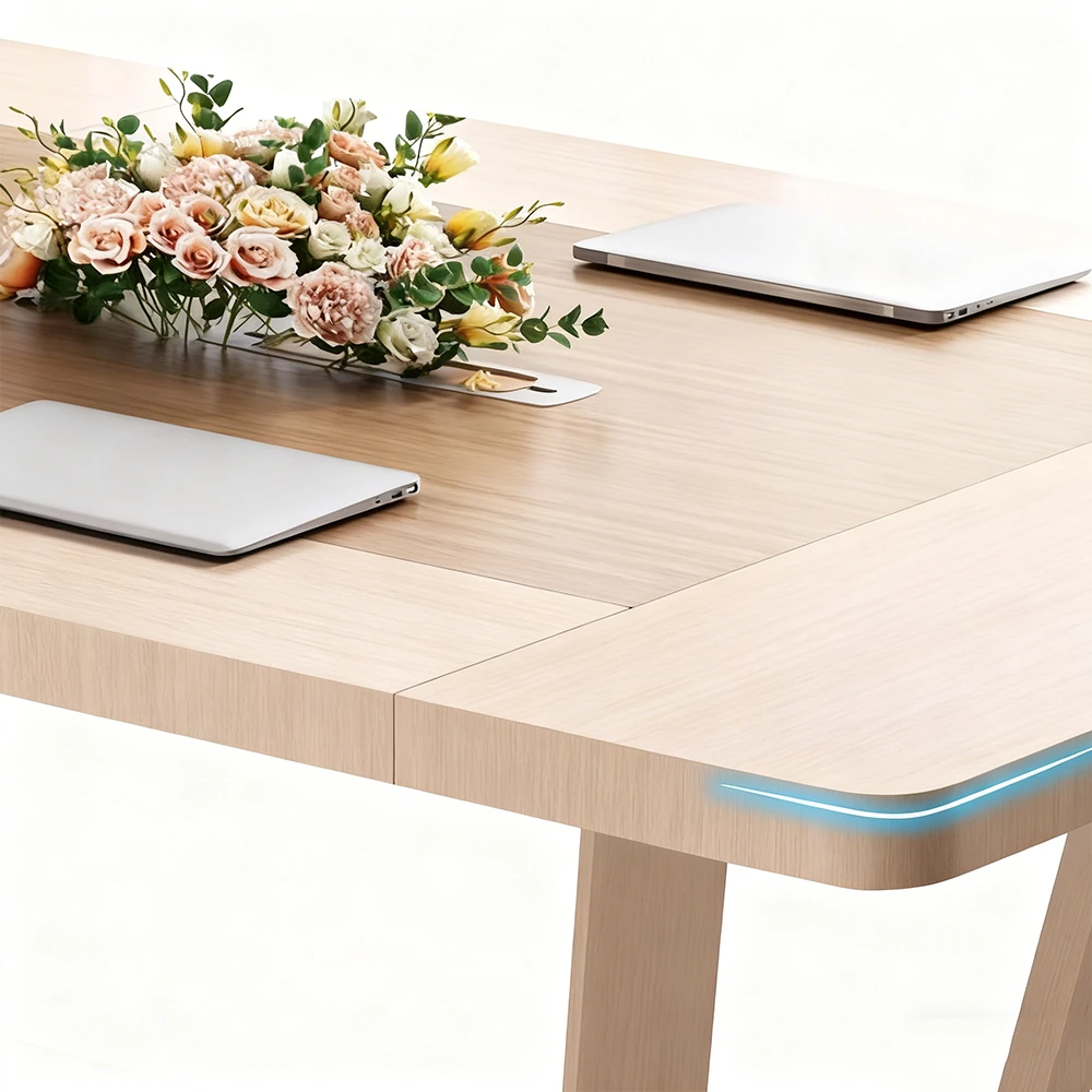 Contemporary Minimalist Office Conference Table - image 6