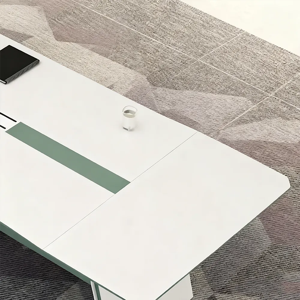 Contemporary Rectangular Conference Table - image 4