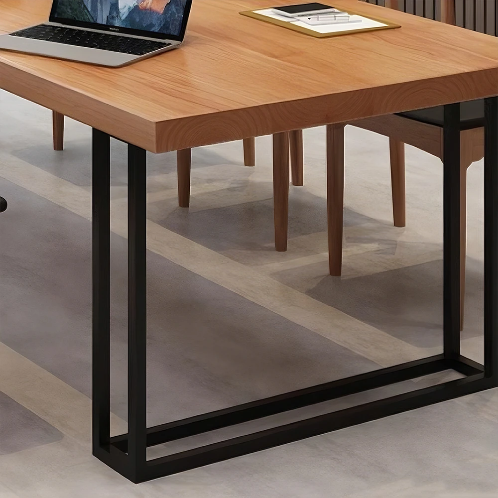 Industrial Style Solid Wood Conference Table - Maoters - image 5