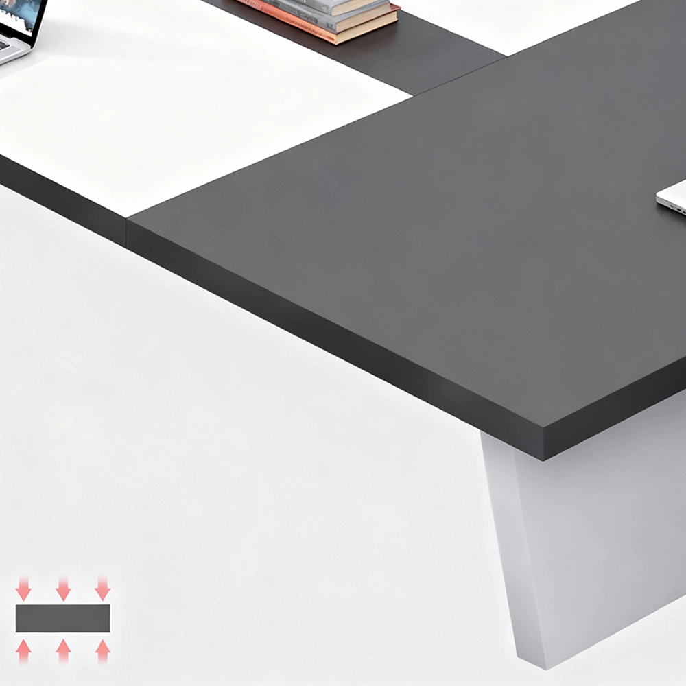 Long Rectangular Office Negotiation Table - image 6