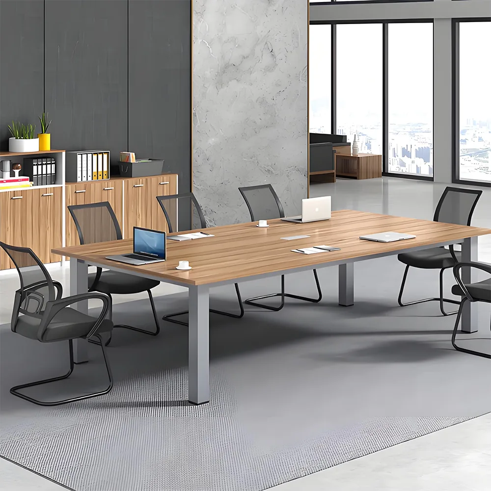 Modern Training Table Rectangular Desk - image 2
