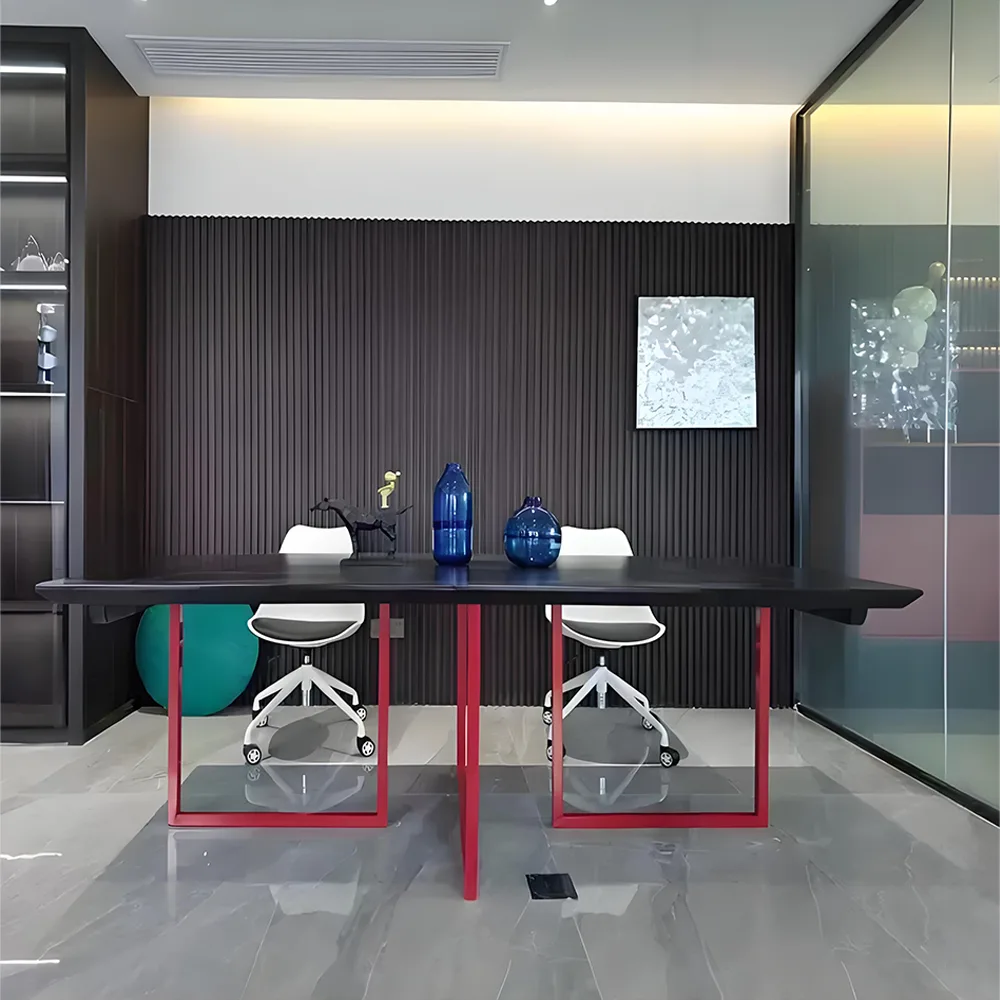 Minimalist Solid Wood Office Desk - image 3