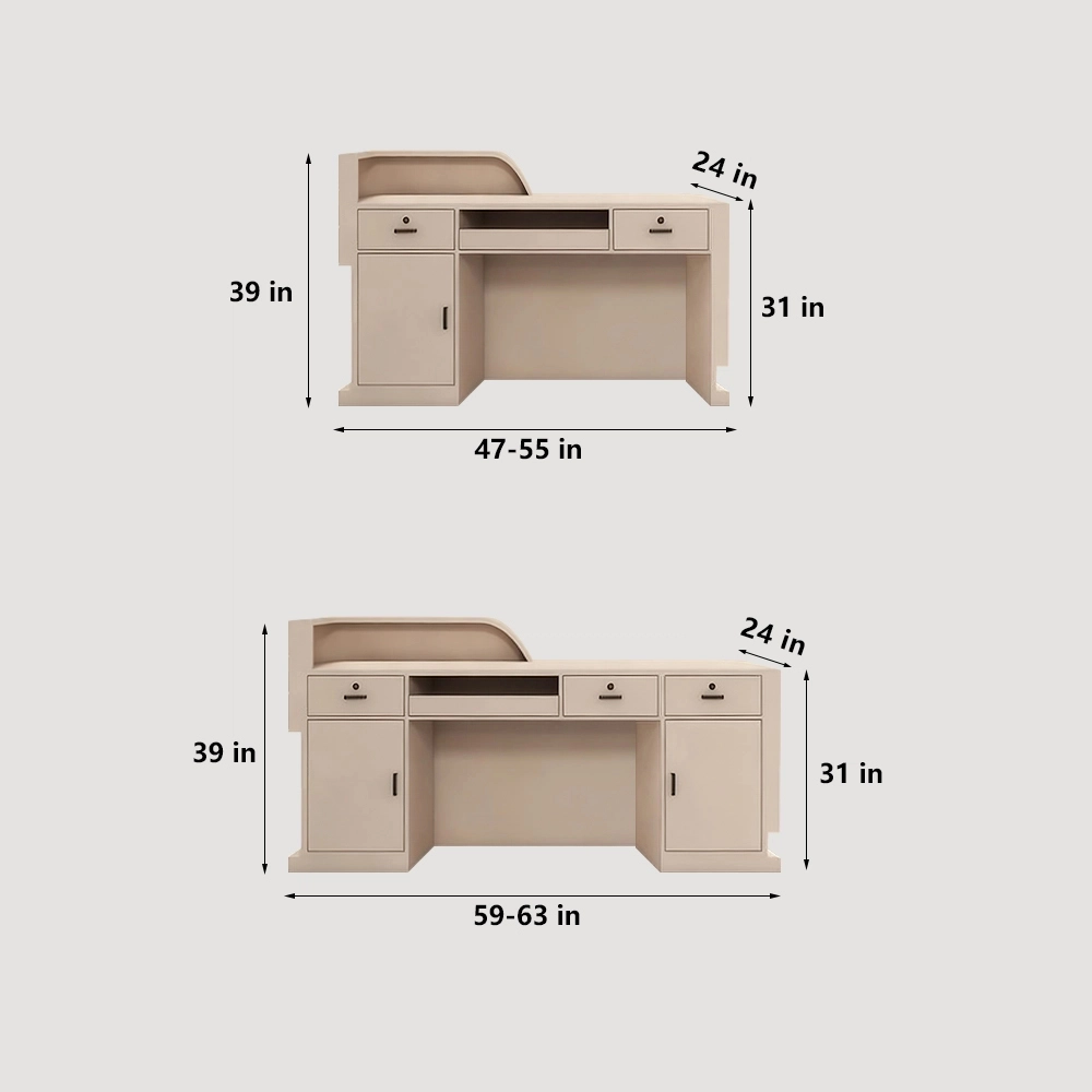 Modern Cashier Counter - Reception Desk For Boutique - image 11