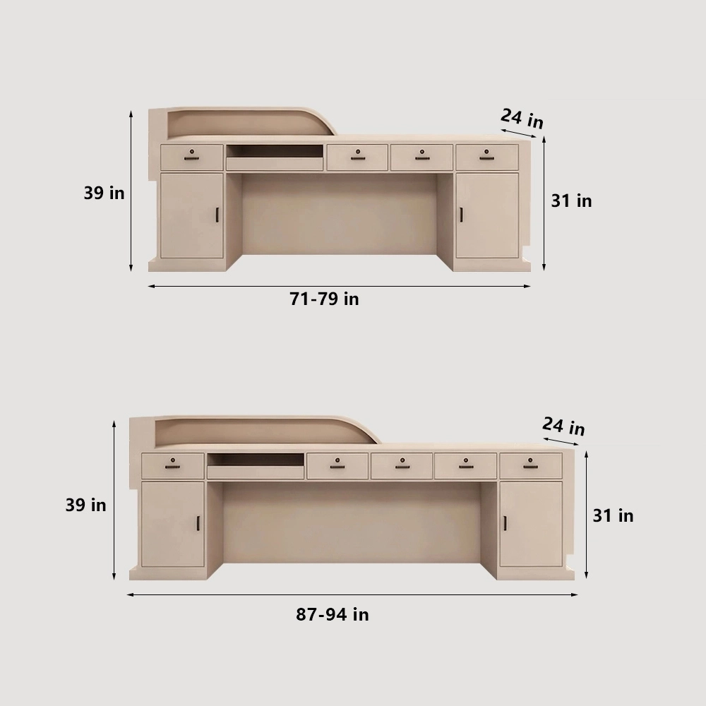 Modern Cashier Counter - Reception Desk For Boutique - image 12