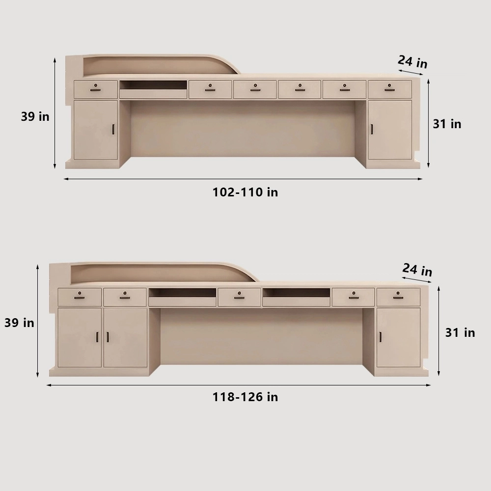 Modern Cashier Counter - Reception Desk For Boutique - image 13
