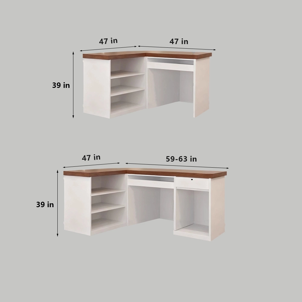 Wooden Boutique Counter - Cashier Desk - image 9