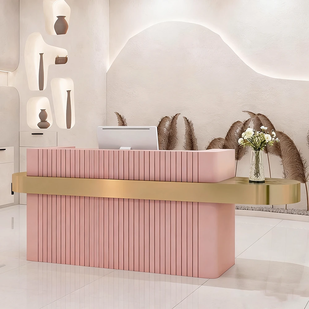 Modern Reception Desk - Boutique &amp; Salon Counter - image 2