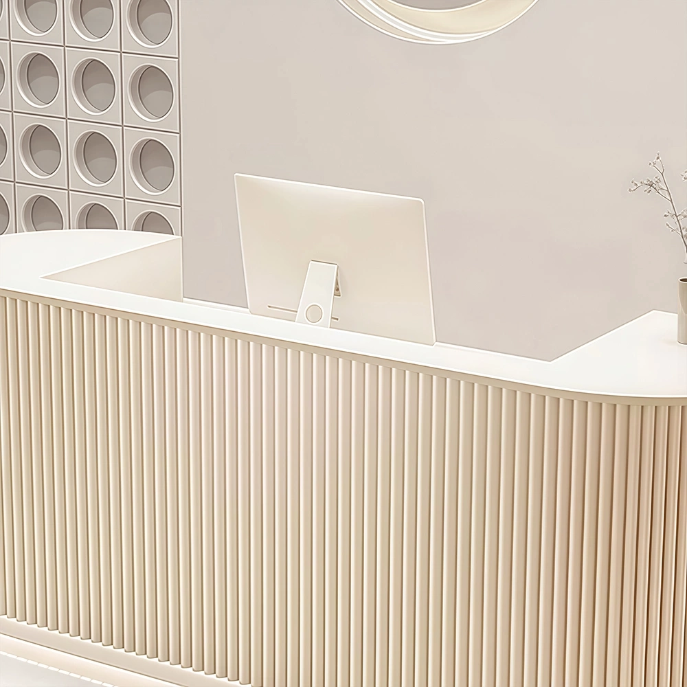 Cream Style Cashier Desk - Boutique Counter - image 4