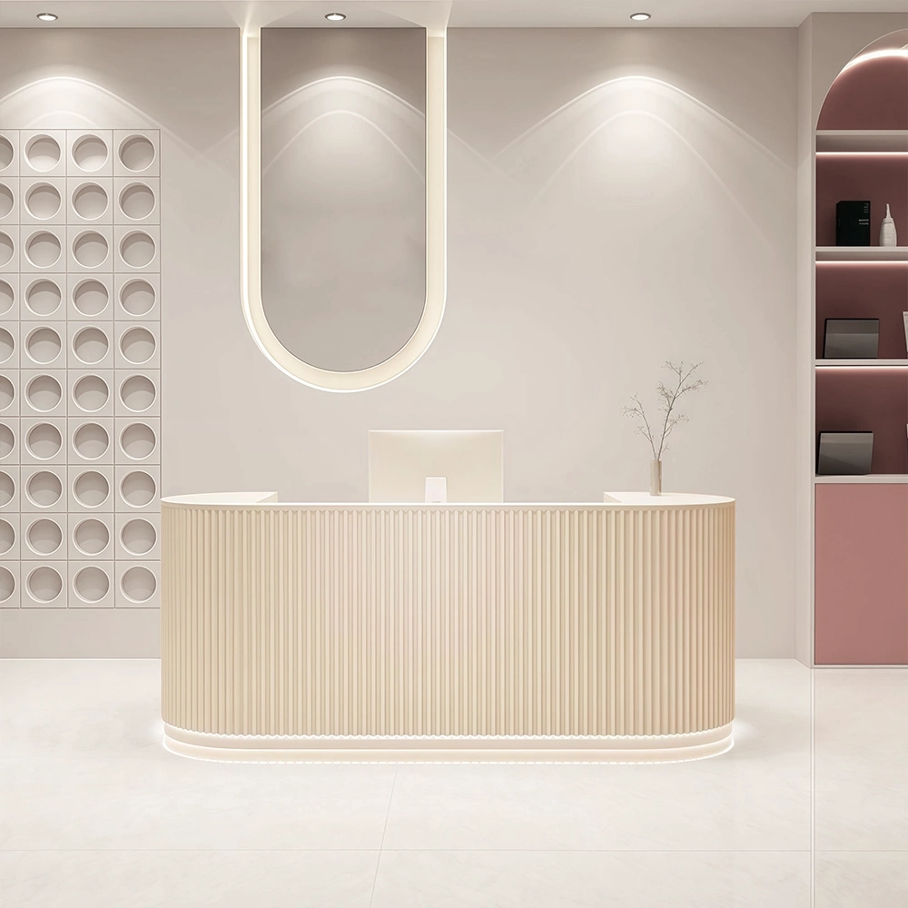 Cream Style Cashier Desk - Boutique Counter - image 2