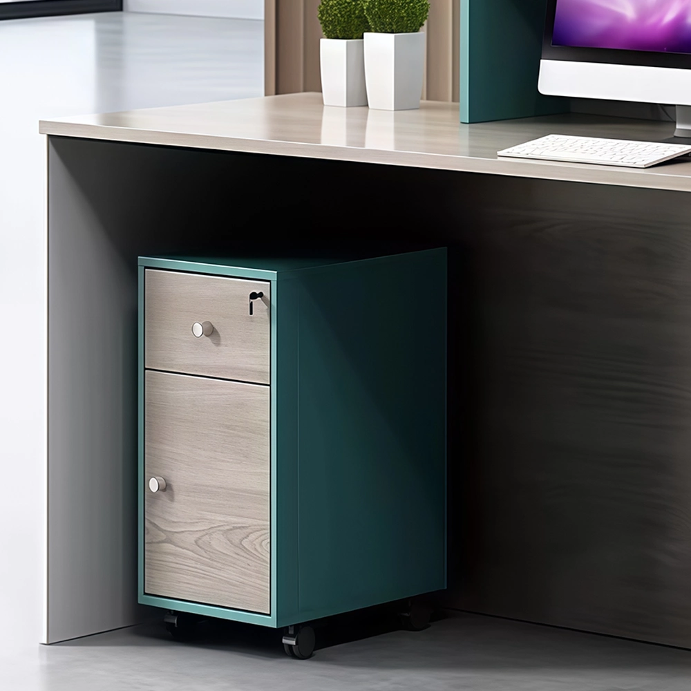 Minimalist Office Front Desk - Modern Reception Counter - image 6