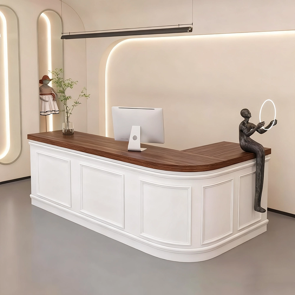 Wooden Boutique Counter - Cashier Desk - image 4