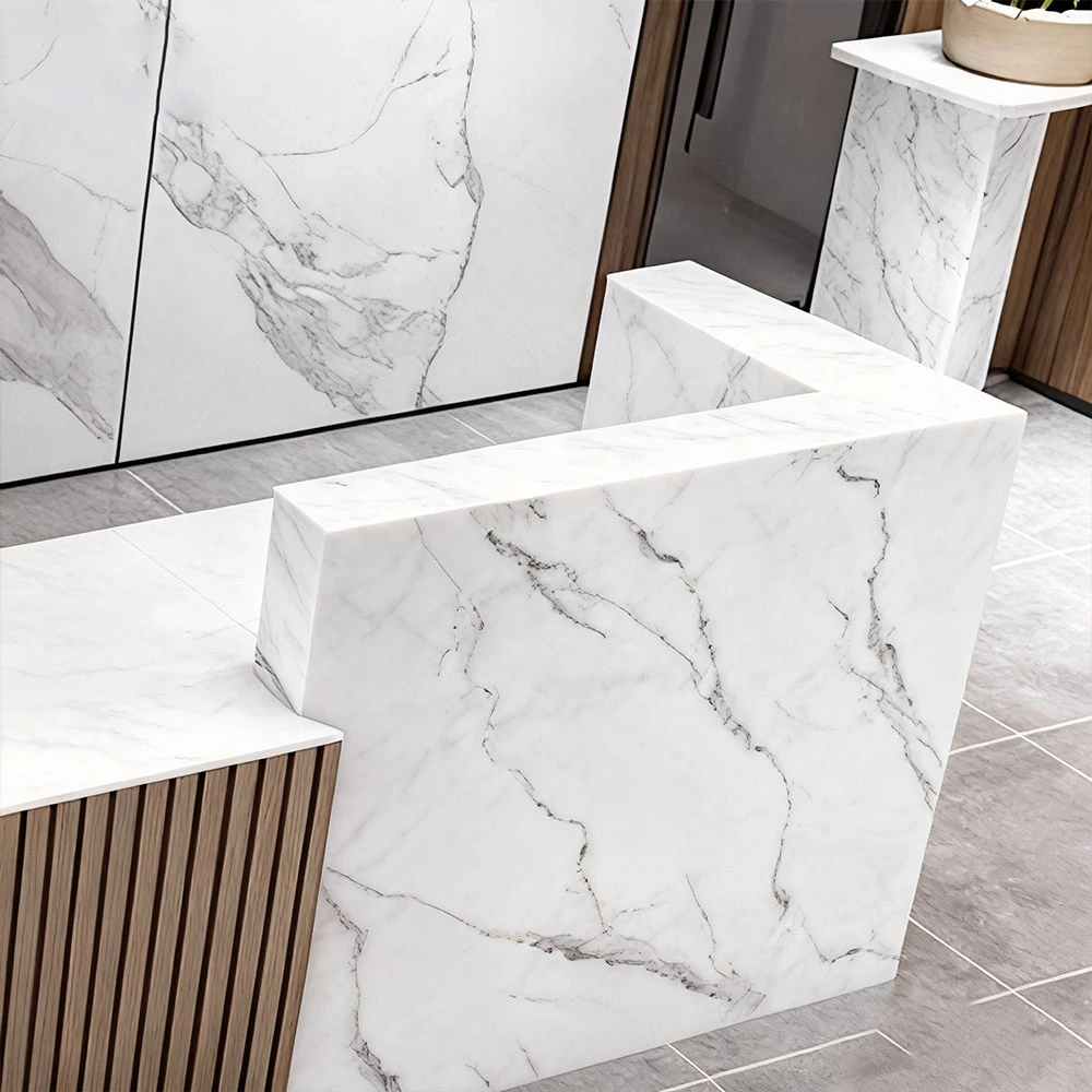 Modern Chinese Reception Desk - Salon &amp; Office Front Counter - image 7