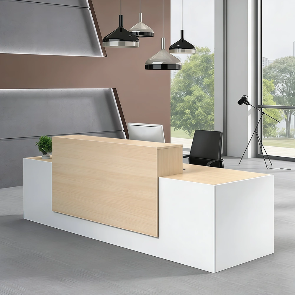 Small Office Front Desk - Modern Reception Counter - image 4