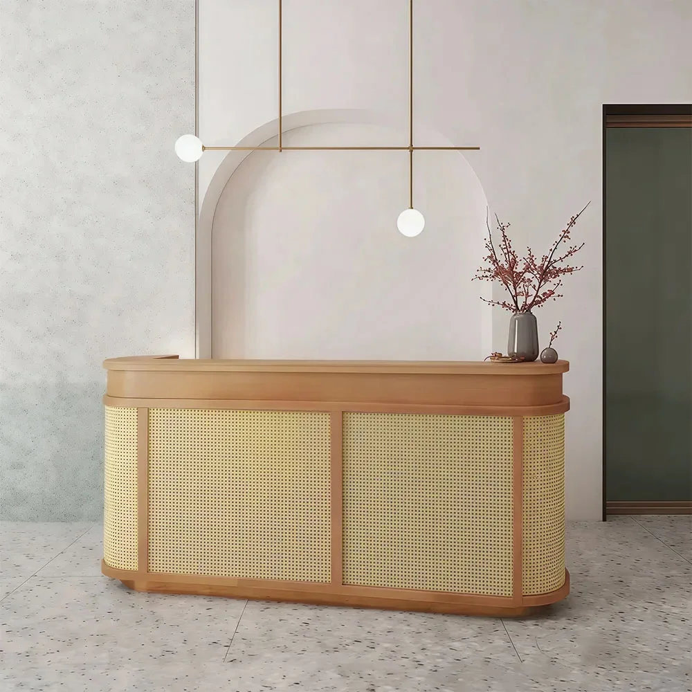 Boutique Inn Reception Desk - Tea House & Wellness Spa Counter - image 3