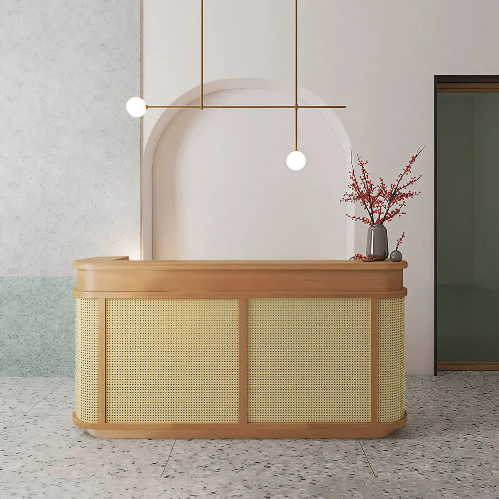Boutique Inn Reception Desk - Tea House & Wellness Spa Counter - image 2