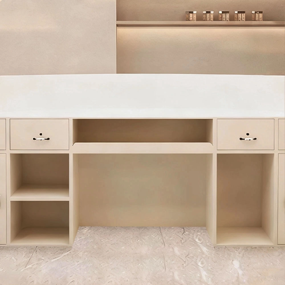 Luxury Curved Reception Desk - Salon &amp; MedSpa Counter - image 17