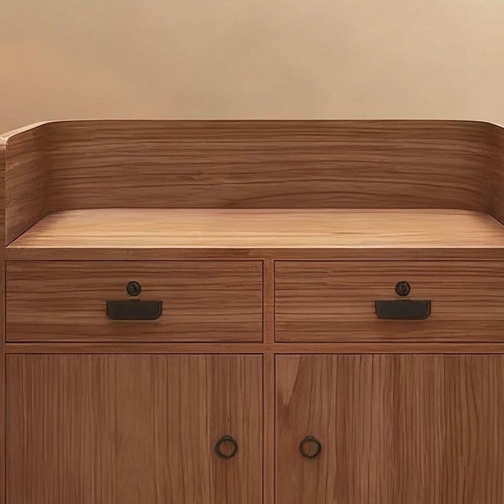 Luxury Rattan Reception Desk - Restaurant & Café Counter - image 3