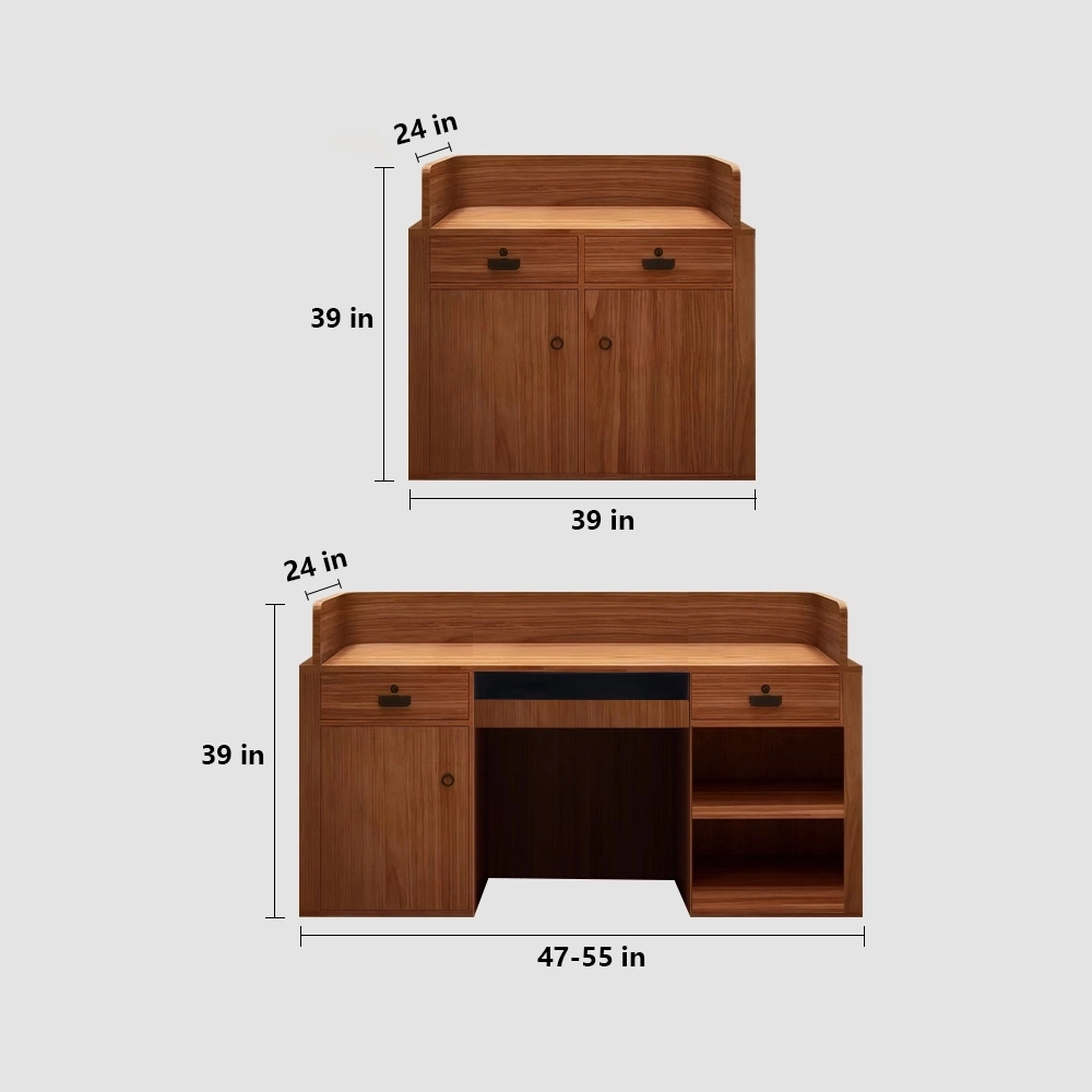 Luxury Rattan Reception Desk - Restaurant & Café Counter - image 6