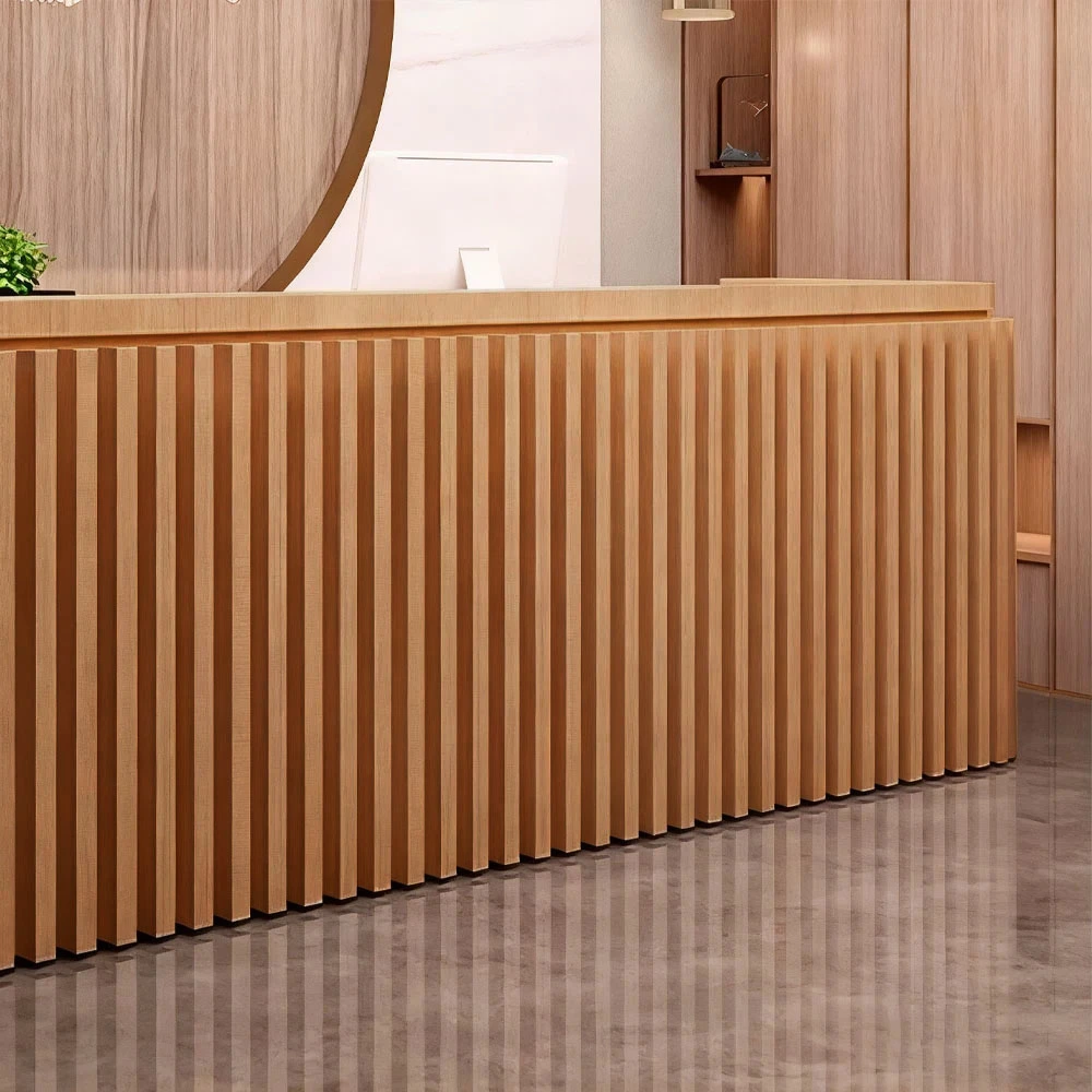 Minimalist Reception Desk - Office Front Desk - image 6