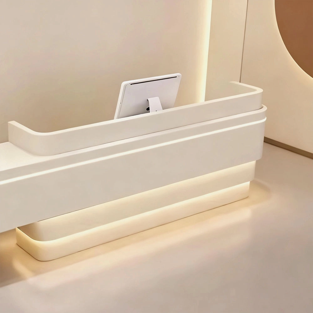 Modern Lacquer Reception Desk - Hotel &amp; Boutique Counter - image 19