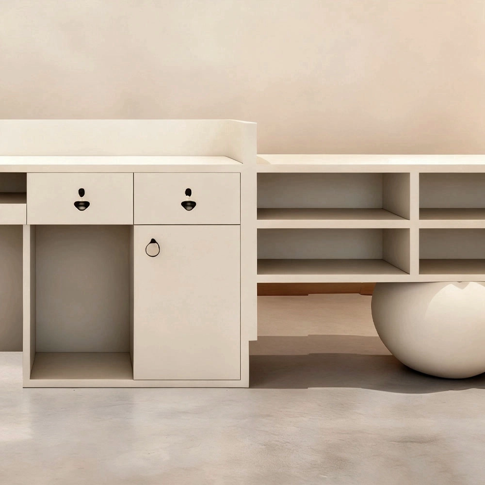 Modern Lacquer Reception Desk - Hotel &amp; Boutique Counter - image 17