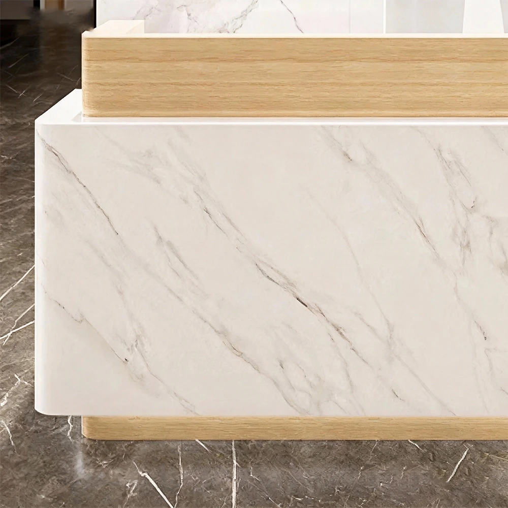 Professional Reception Desk - Office&amp; Hotel Lobby Counter - image 15