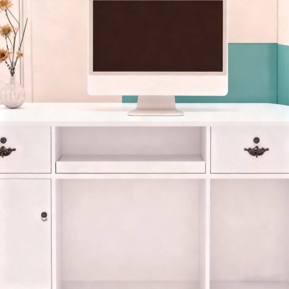 Professional Reception Counter- Small Front Desk For Office and Retail Reception Area - image 6