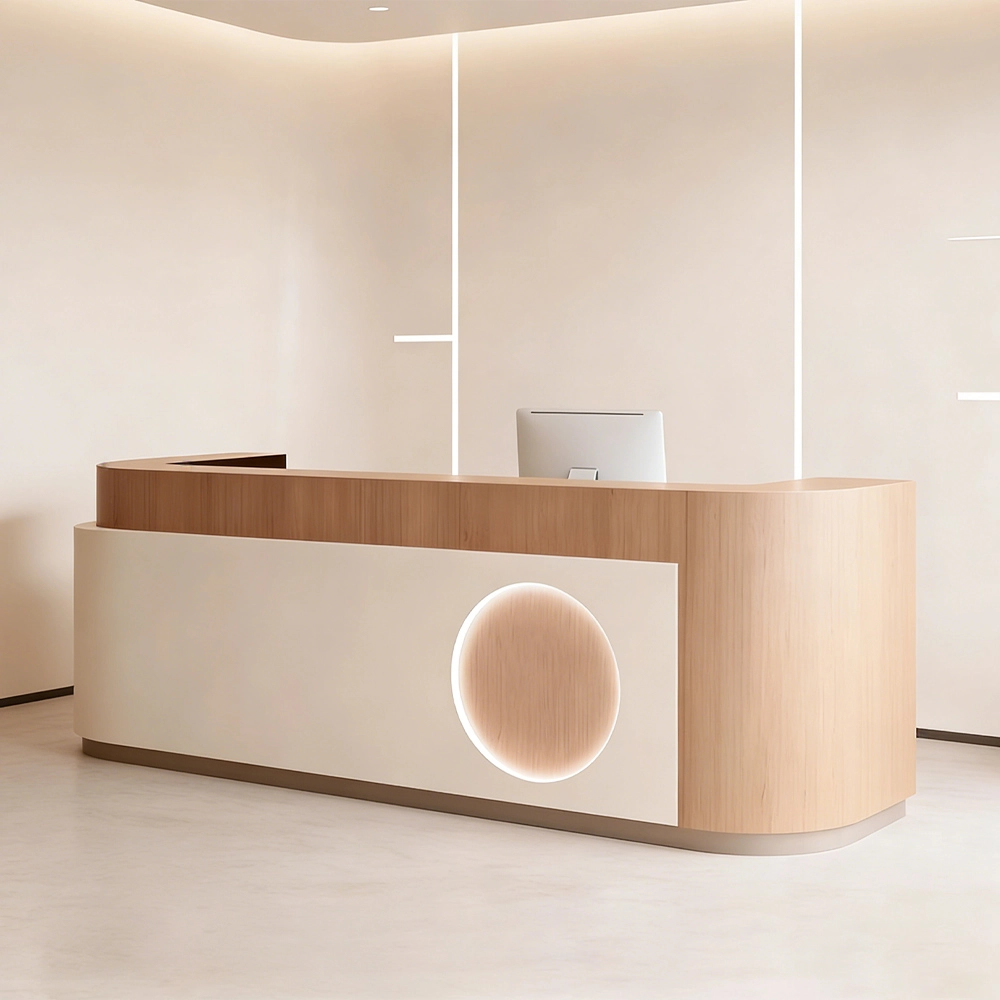 Luxury Cream Reception Desk -  Dance Studio &amp; Boutique Counter - image 5