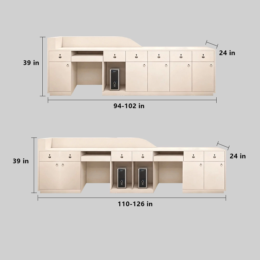 Modern &amp; Luxurious Reception Desks For Beauty Salons And Aesthetic Clinics - image 12