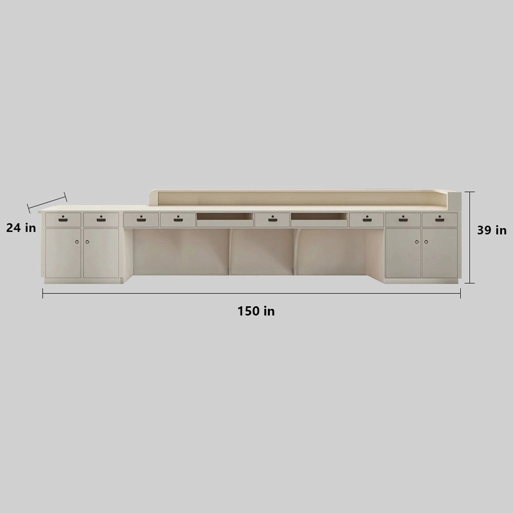 Modern Minimalist Reception Desk - image 16