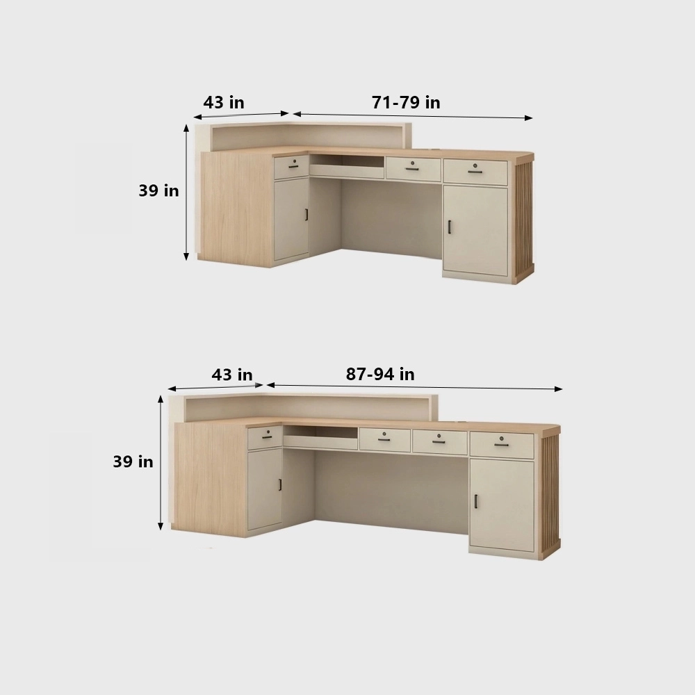 Curved Reception Counters For Stores &amp; Offices - image 6