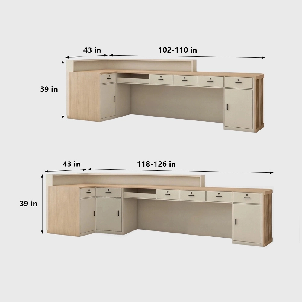 Curved Reception Counters For Stores &amp; Offices - image 7