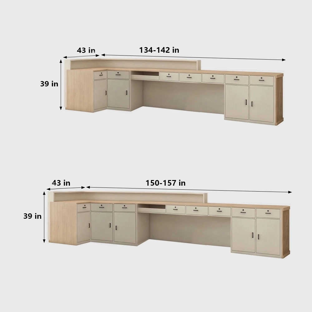 Curved Reception Counters For Stores &amp; Offices - image 9