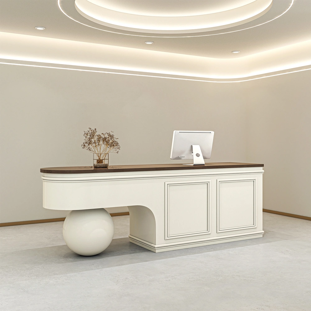 Creative Retro-style Cashier Reception Desk - image 8