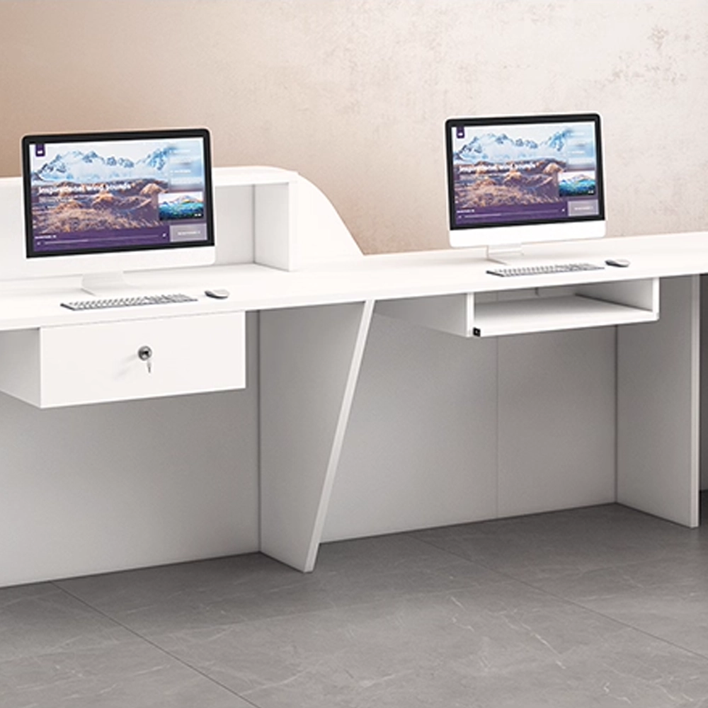 Luxury-featured Corner Reception Desk - image 6