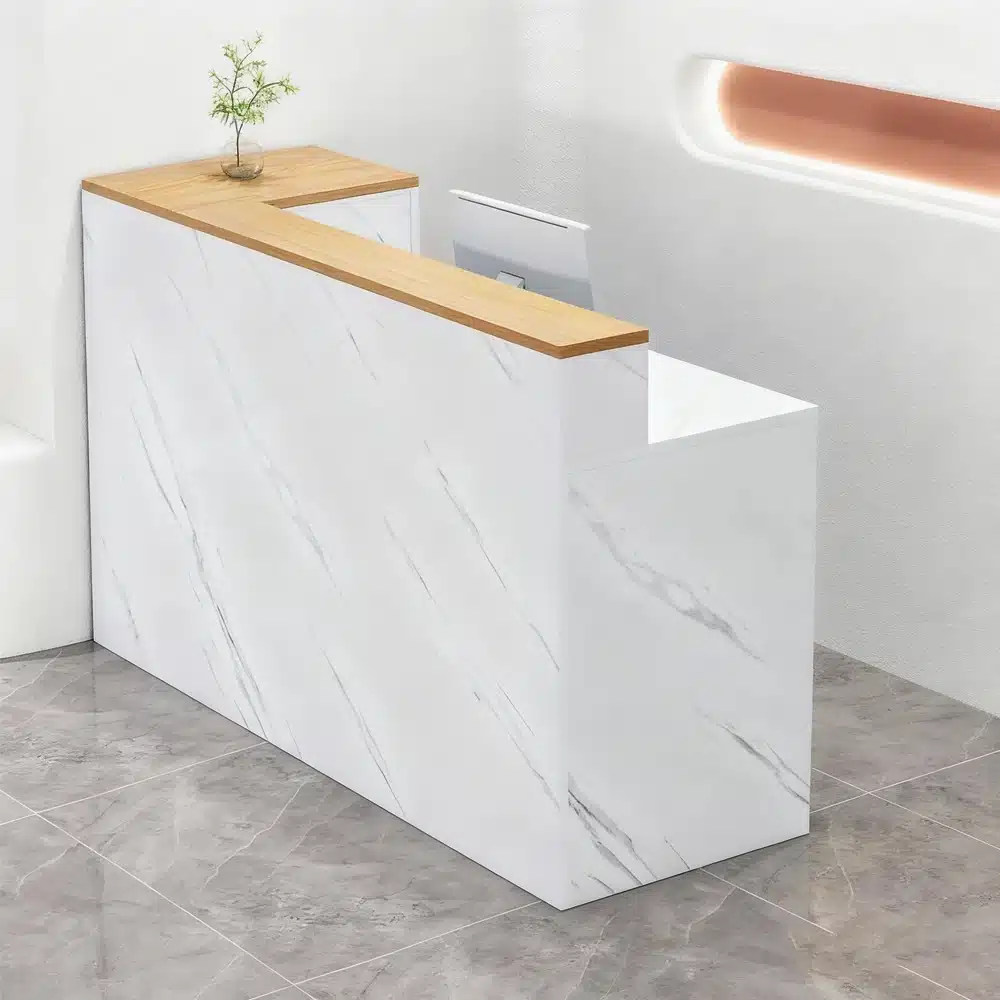 Modern Minimalist Bar Counter &amp; Cashier Desk For Boutique - image 2