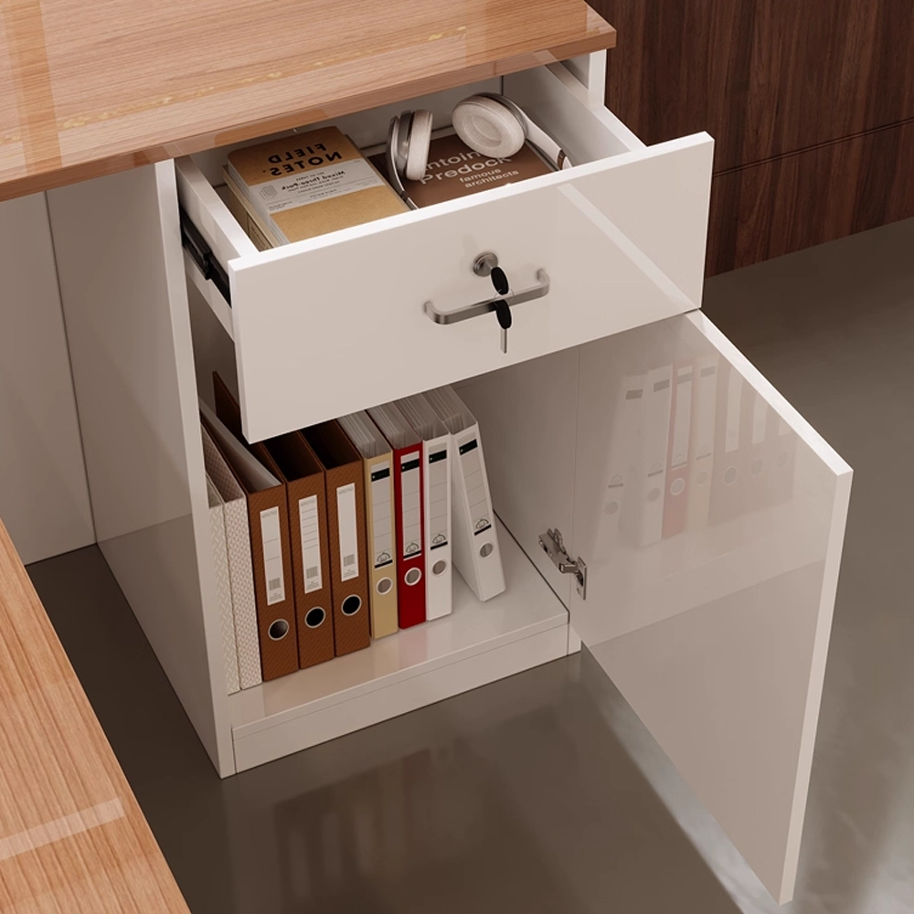 Multifunctional Commercial Corner Reception Desk - image 6