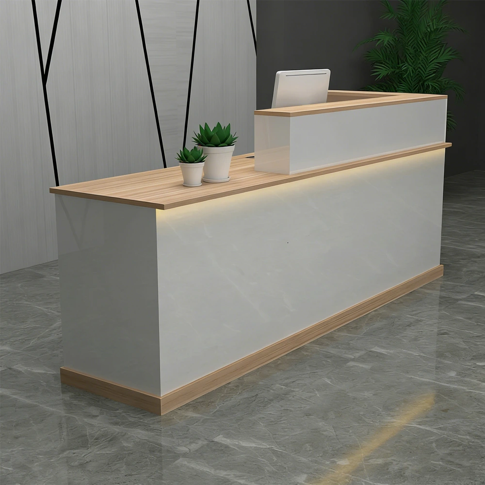 Modern Reception Desk For Retail Store Checkout & Cashier Station - image 2