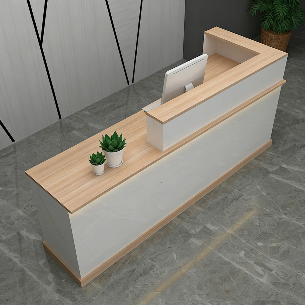 Modern Reception Desk For Retail Store Checkout & Cashier Station - image 12