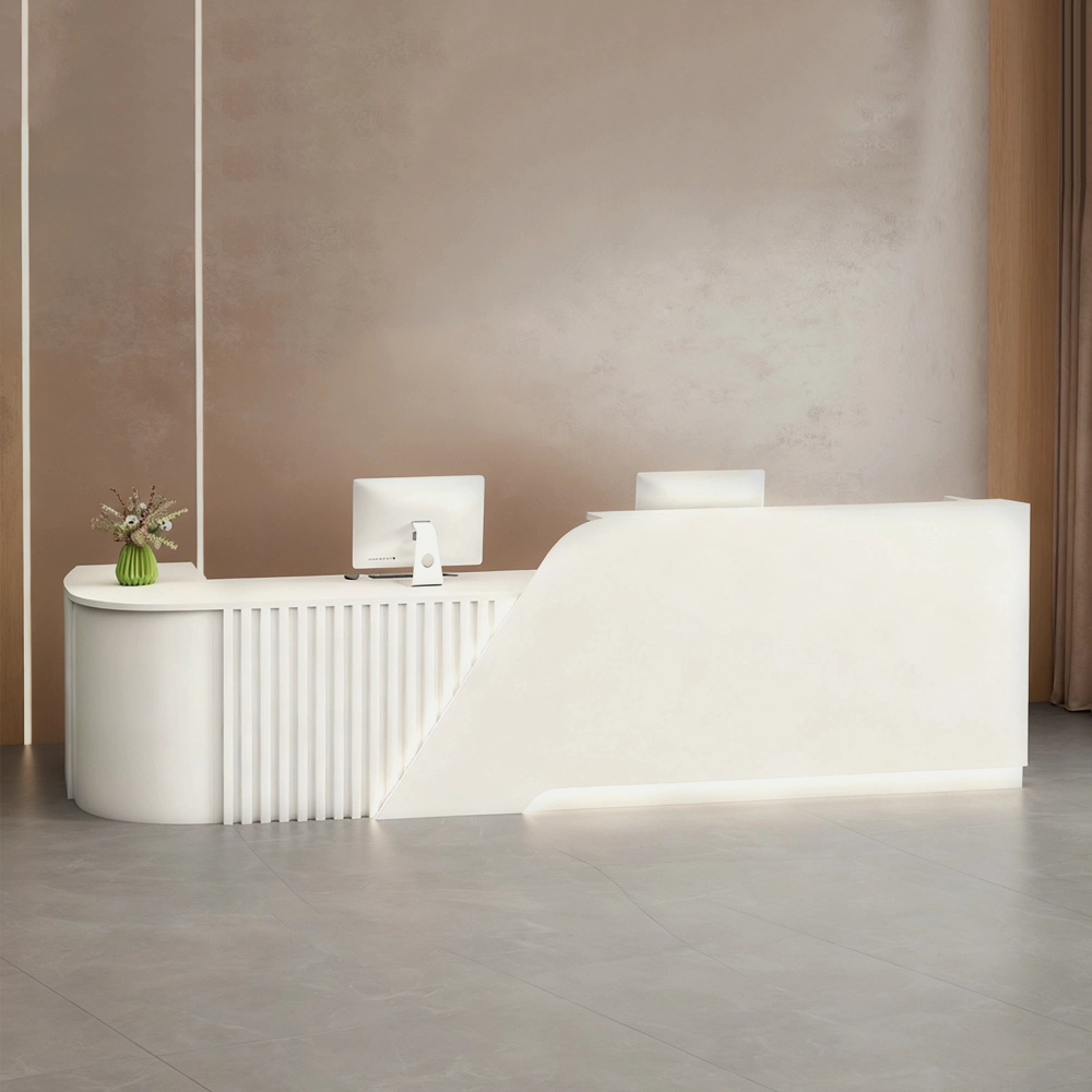 Luxury-featured Corner Reception Desk - image 3