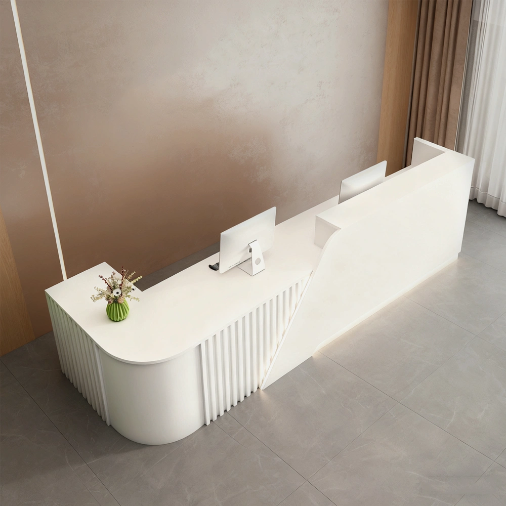 Luxury-featured Corner Reception Desk - image 4