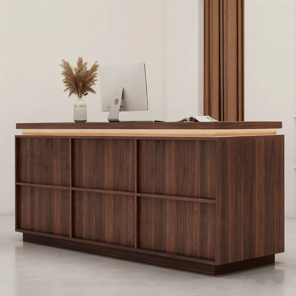 Small Retro-style Reception Desk - image 3