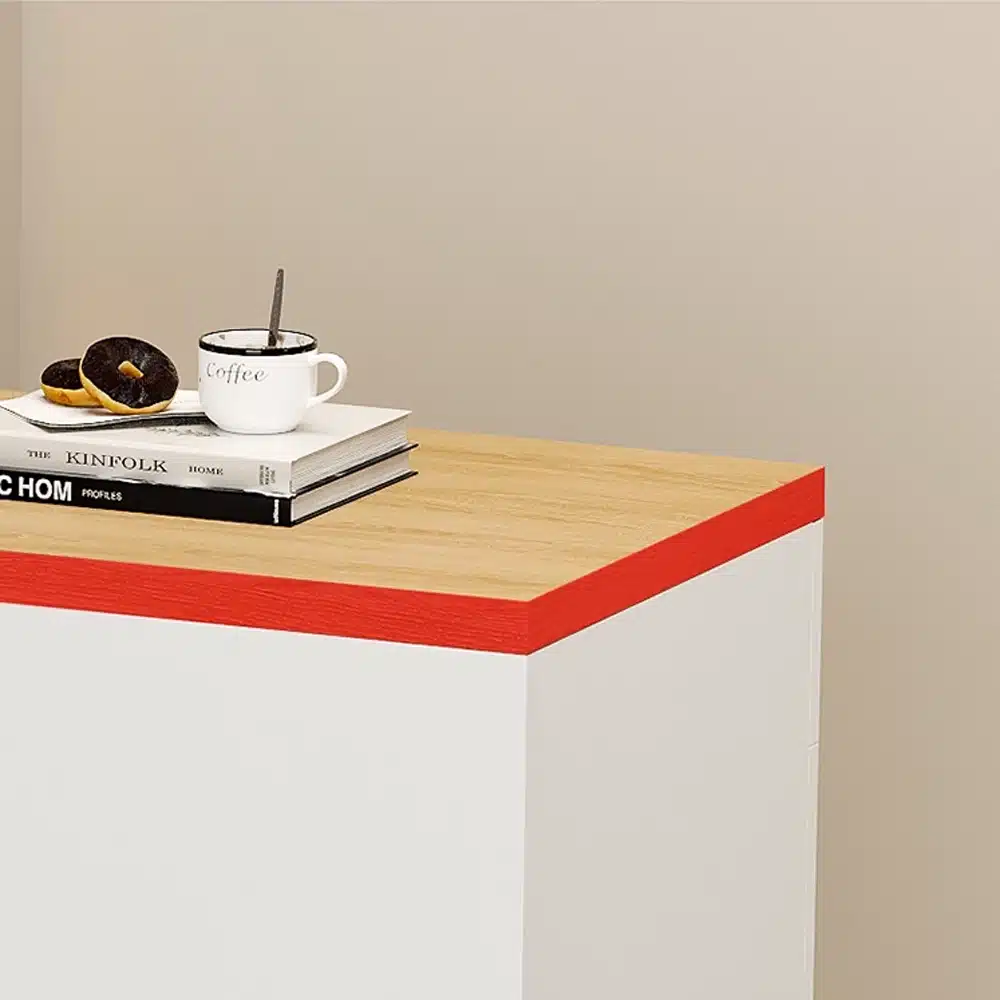 Luxury Cream-Style Small Commercial Cashier Counter - image 3