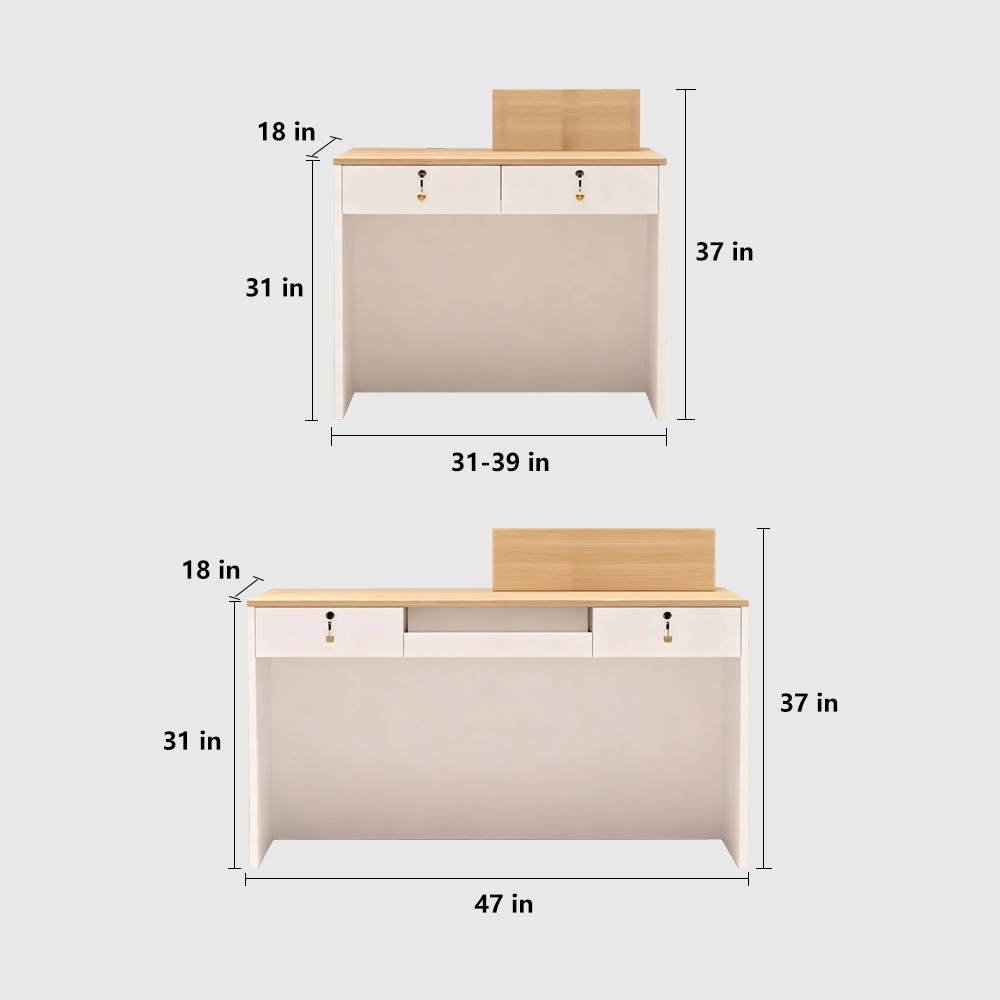 Minimalist Style Commercial Reception Desk - image 6