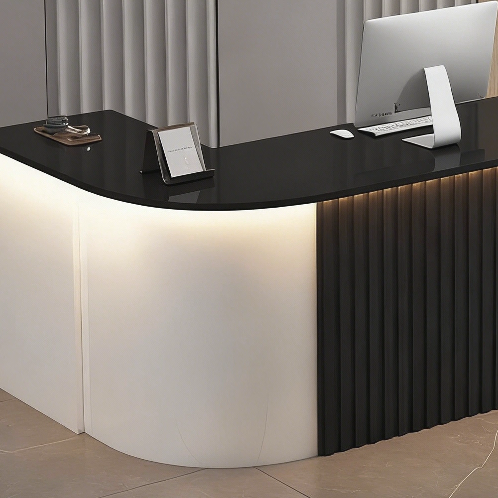 Stylish And Compact Cashier Reception Desk - image 4
