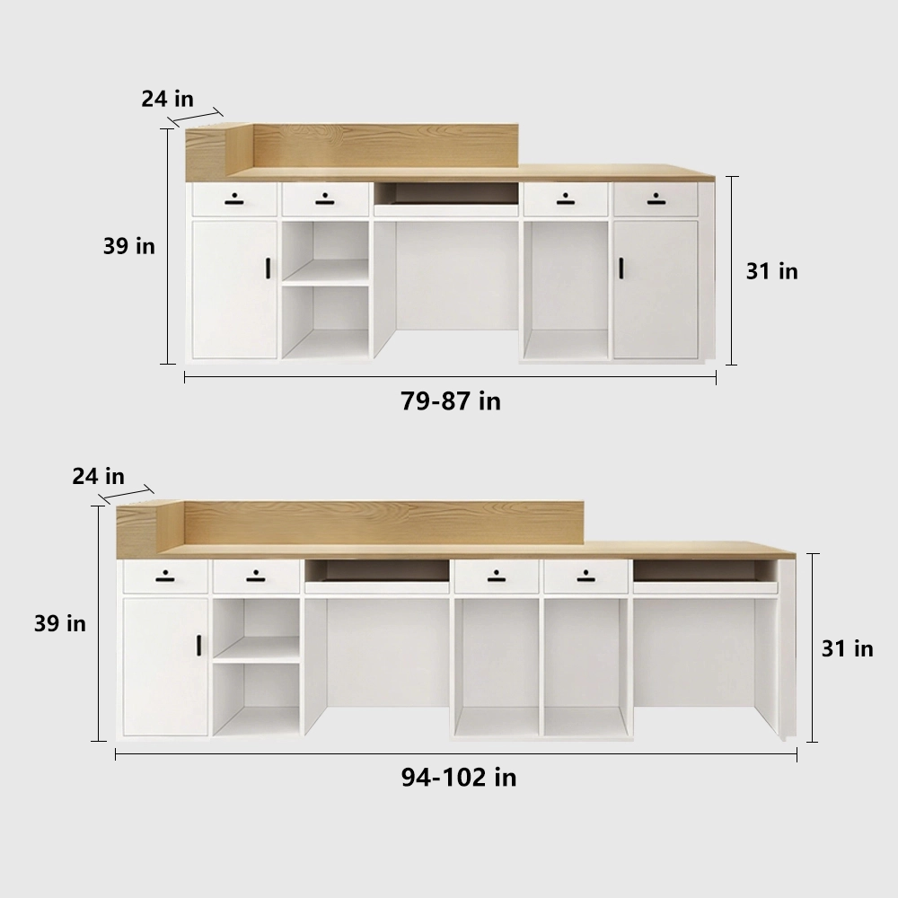 Stylish And Versatile Cashier Reception Desk - image 3