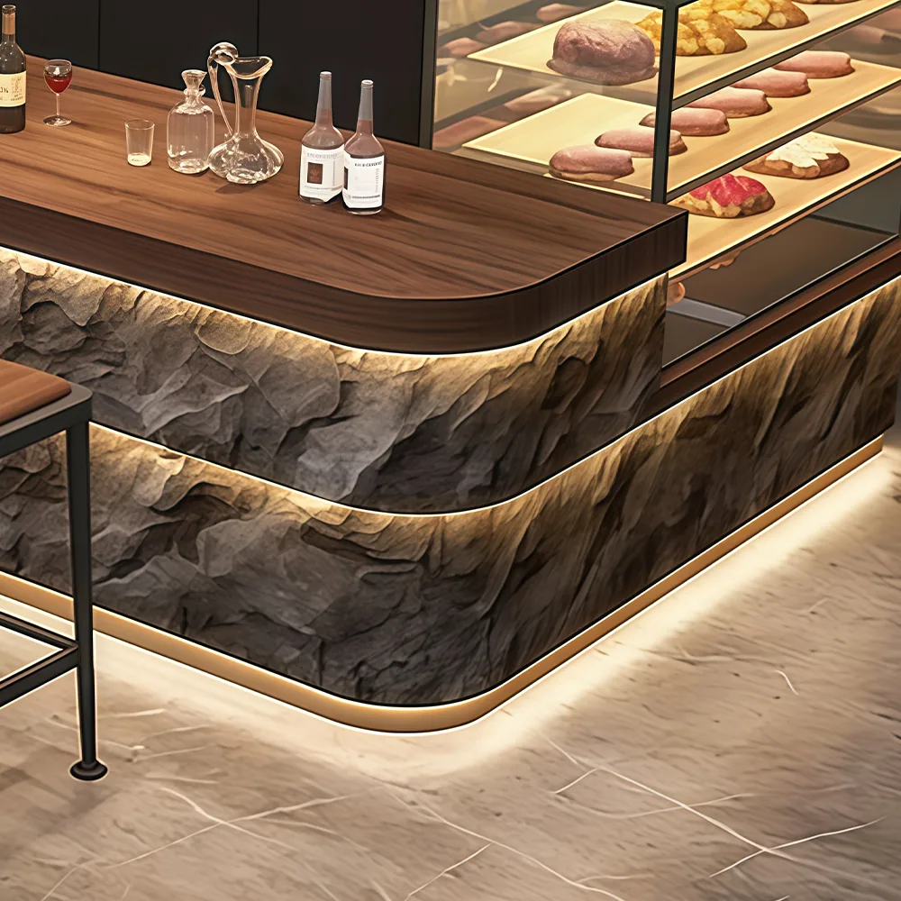 Cultured Stone Reception Counter for Bars & Cafes - image 4