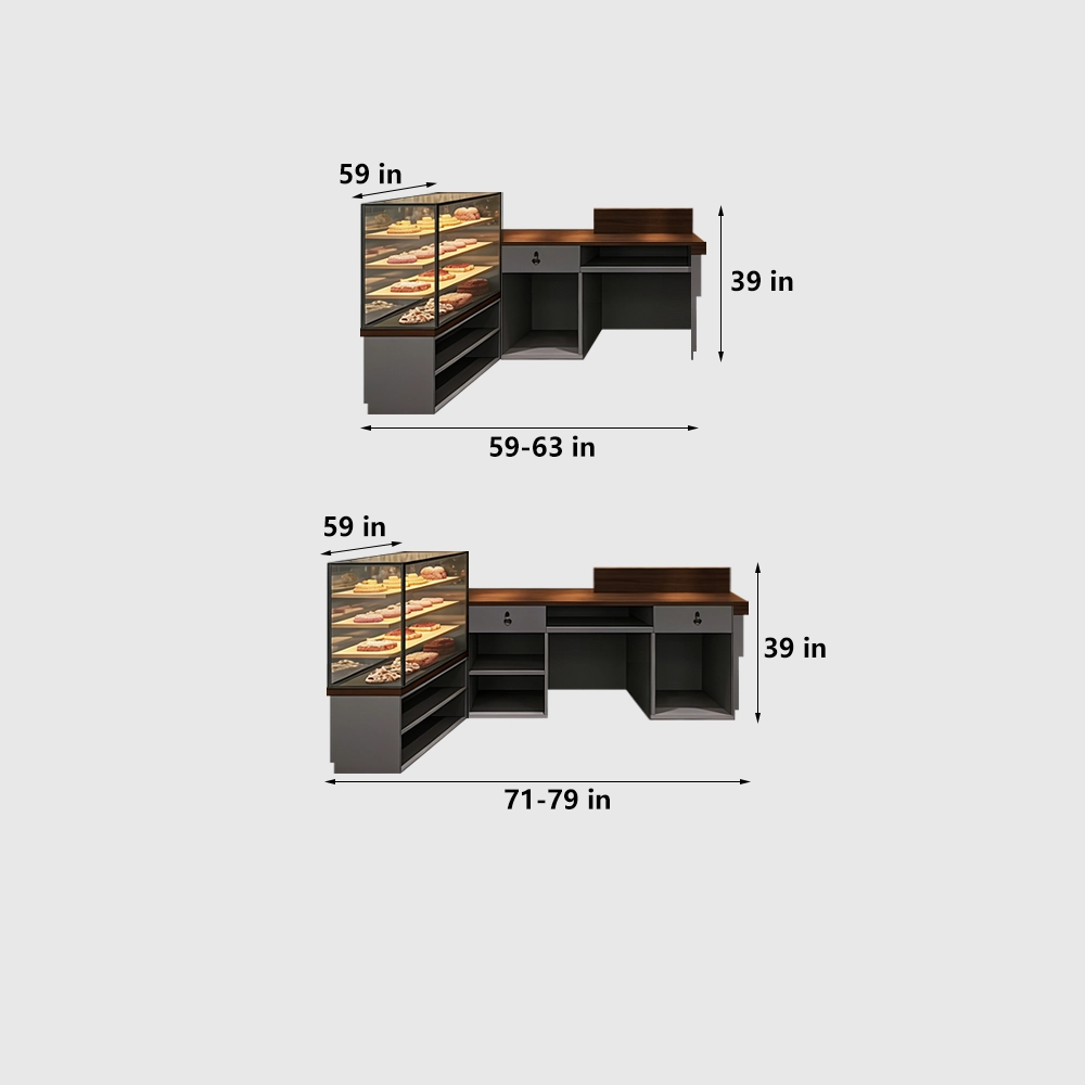 Cultured Stone Reception Counter for Bars & Cafes - image 7