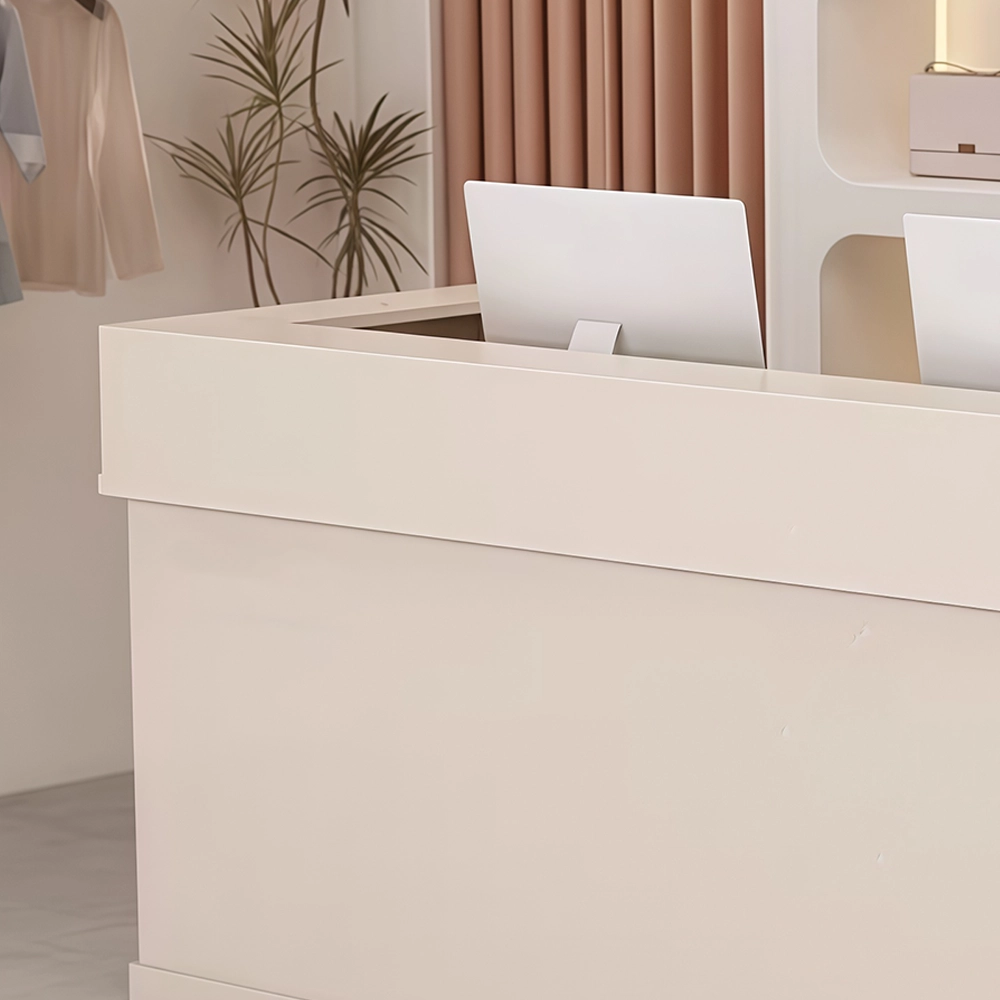 Luxury Lacquer Reception Desk for Salon & Office - image 4